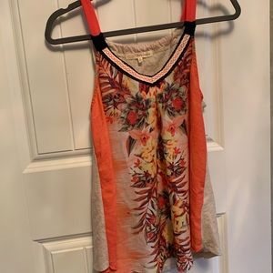 Floral tank top